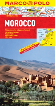 Morocco Map, Sheet map, folded Book Morocco Map, Sheet map, folded Book