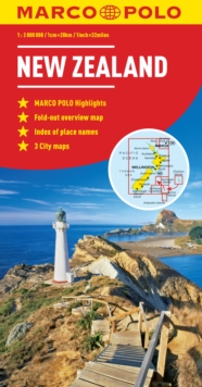 New Zealand Marco Polo Map, Sheet map, folded Book New Zealand Marco Polo Map, Sheet map, folded Book