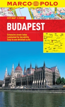 Budapest City Map, Sheet map, folded Book Budapest City Map, Sheet map, folded Book