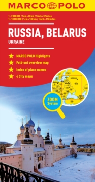 Russia/Belarus Map : And Ukraine, Sheet map, folded Book Russia/Belarus Map : And Ukraine, Sheet map, folded Book