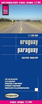 Uruguay / Paraguay, Sheet map, folded Book Uruguay / Paraguay, Sheet map, folded Book