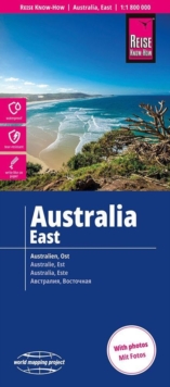 Australia East 1:1,800,000 scale map : Waterproof and tear resistant