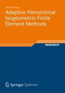 Adaptive Hierarchical Isogeometric Finite Element Methods