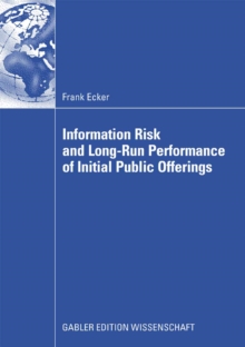 Information Risk and Long-Run Performance of Initial Public Offerings