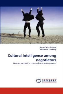 Cultural Intelligence Among Negotiators