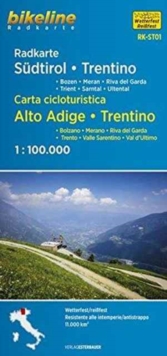 Sudtirol Trentino Cycle Map : BIKERK.IT.ST01, Sheet map, folded Book Sudtirol Trentino Cycle Map : BIKERK.IT.ST01, Sheet map, folded Book
