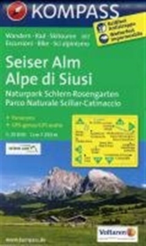 SEISER ALM 067 GPS WP KOMPASS ALPE DI SI, Sheet map Book SEISER ALM 067 GPS WP KOMPASS ALPE DI SI, Sheet map Book