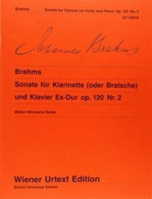 CLARINET SONATA OP 120 NO 2 EB MAJOR OP, Paperback Book CLARINET SONATA OP 120 NO 2 EB MAJOR OP, Paperback Book