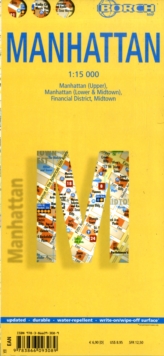 Manhattan, Sheet map, folded Book Manhattan, Sheet map, folded Book