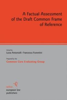 A Factual Assessment of the Draft Common Frame of Reference