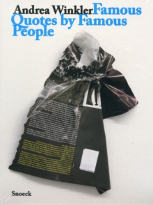 Andrea Winkler : Famous Quotes by Famous People, Paperback Book Andrea Winkler : Famous Quotes by Famous People, Paperback Book