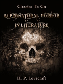 Supernatural Horror in Literature