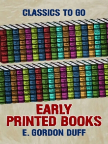 Early Printed Books