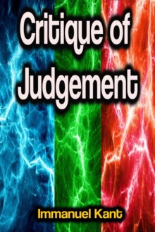 Critique of Judgement