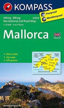 MALLORCA 230GBENGLISH GPS WP KOMPASS AG, Sheet map Book MALLORCA 230GBENGLISH GPS WP KOMPASS AG, Sheet map Book