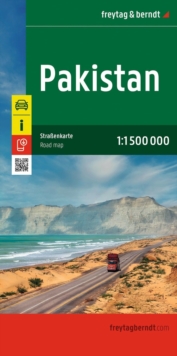 Pakistan Road Map : 1:1,500,000 scale