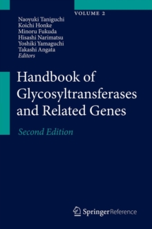Handbook of Glycosyltransferases and Related Genes, Hardback Book Handbook of Glycosyltransferases and Related Genes, Hardback Book