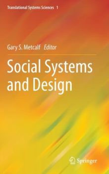 Social Systems and Design, Hardback Book Social Systems and Design, Hardback Book