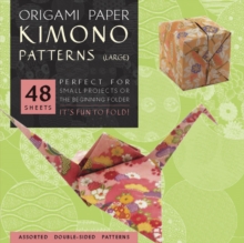Origami Paper Kimono Patterns Large, Paperback Book Origami Paper Kimono Patterns Large, Paperback Book