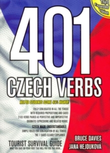 401 Czech Verbs, Paperback Book 401 Czech Verbs, Paperback Book