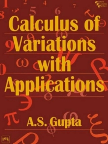 Calculus of Variations with Applications, Paperback / softback Book Calculus of Variations with Applications, Paperback / softback Book
