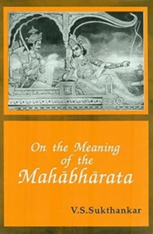 On the Meaning of Mahabharata, Paperback / softback Book On the Meaning of Mahabharata, Paperback / softback Book