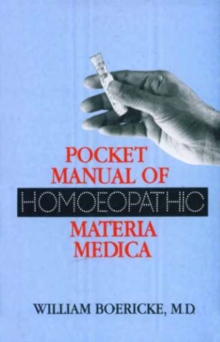 Pocket Manual of Homoeopathic Materia Medica