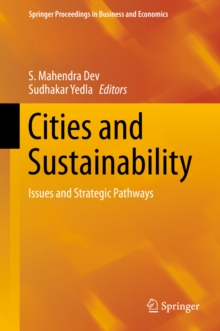 Cities and Sustainability : Issues and Strategic Pathways