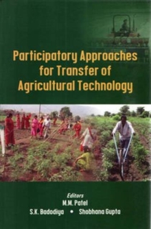 Participatory Approaches for Transfer of Agricultural Technology, Hardback Book Participatory Approaches for Transfer of Agricultural Technology, Hardback Book