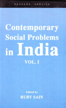 Contemporary Social Problems in India : Vol. I, Hardback Book Contemporary Social Problems in India : Vol. I, Hardback Book
