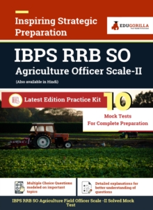 IBPS RRB SO Agriculture Field Officer Scale-II 8 Full-length Mock Tests + 18 Sectional Tests Latest Edition Practice Kit