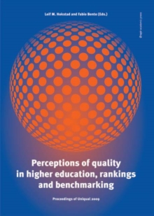 Perceptions of Quality in Higher Education, Rankings & Benchmarking : Proceedings of Uniqual 2009 - The 6th International Conference on Universities Quality, Paperback Book Perceptions of Quality in Higher Education, Rankings & Benchmarking : Proceedings of Uniqual 2009 - The 6th International Conference on Universities Quality, Paperback Book