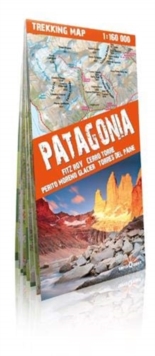 terraQuest Trekking Map Patagonia, Sheet map Book terraQuest Trekking Map Patagonia, Sheet map Book