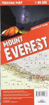 terraQuest Trekking Map Mount Everest, Sheet map Book terraQuest Trekking Map Mount Everest, Sheet map Book