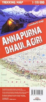 terraQuest Trekking Map Annapurna & Dhaulagiri, Sheet map Book terraQuest Trekking Map Annapurna & Dhaulagiri, Sheet map Book