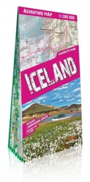 terraQuest Adventure Map Iceland, Sheet map Book terraQuest Adventure Map Iceland, Sheet map Book