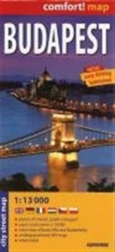 Budapest, Sheet map, folded Book Budapest, Sheet map, folded Book