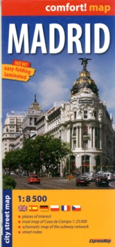 Madrid, Sheet map, folded Book Madrid, Sheet map, folded Book