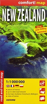 comfort! map New Zeland, Sheet map Book comfort! map New Zeland, Sheet map Book