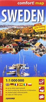 comfort! map Sweden, Sheet map Book comfort! map Sweden, Sheet map Book