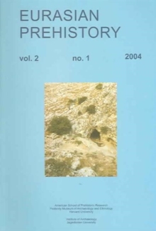 Eurasian Prehistory 2 : 1, Paperback / softback Book Eurasian Prehistory 2 : 1, Paperback / softback Book