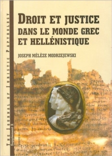 JJP Supplement 10 (2008) Journal of Juristic Papyrology : Droit et justice dans le monde grec et hellenistique, Hardback Book JJP Supplement 10 (2008) Journal of Juristic Papyrology : Droit et justice dans le monde grec et hellenistique, Hardback Book