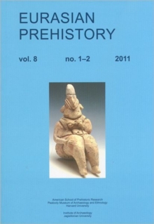 Eurasian Prehistory 8, Paperback Book Eurasian Prehistory 8, Paperback Book