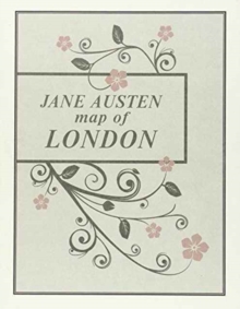 Jane Austen Map of London, Sheet map, folded Book Jane Austen Map of London, Sheet map, folded Book