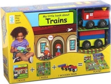 My Little Train Station, Hardback Book My Little Train Station, Hardback Book