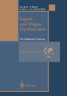 Sepsis and Organ Dysfunction : The Challenge Continues