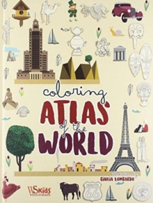 Colouring: Atlas of the World, Hardback Book Colouring: Atlas of the World, Hardback Book