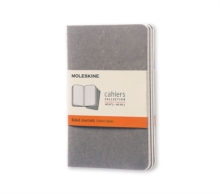 Moleskine Pebble Grey Ruled Cahier Pocket Journal, Notebook / blank book Book Moleskine Pebble Grey Ruled Cahier Pocket Journal, Notebook / blank book Book