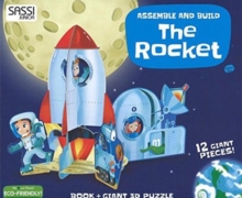 ROCKET 3D PUZZLE & BOARD BOOK, Book ROCKET 3D PUZZLE & BOARD BOOK, Book