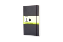 Moleskine Soft Large Plain Notebook Black